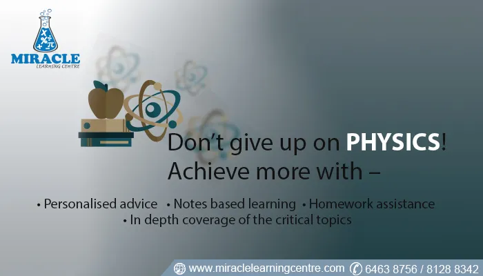 Best physics tuition in Singapore