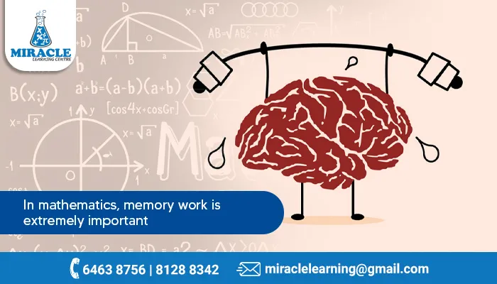 Making Maths Easier with Memory and Practice