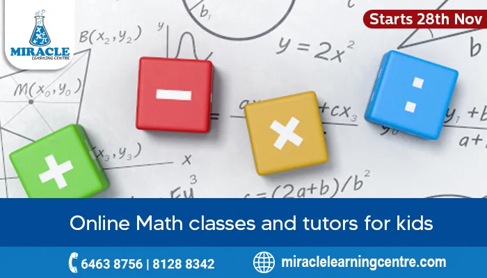 Online Maths tuition classes Singapore