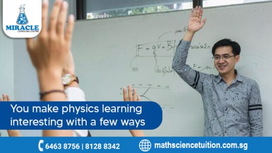 Physics tuition in Singapore