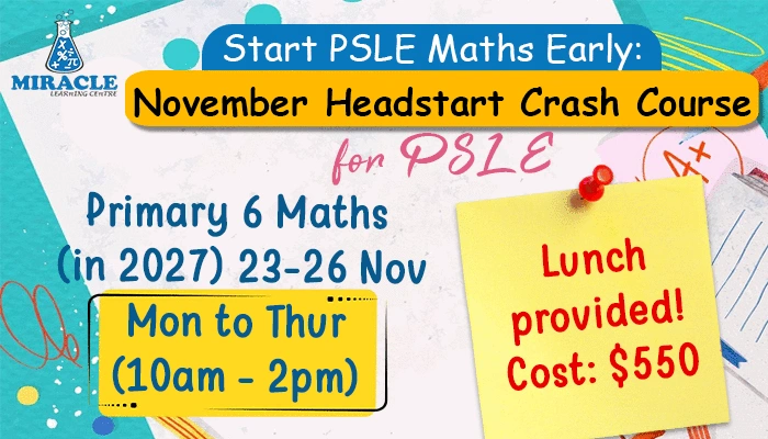 PSLE Maths crash course