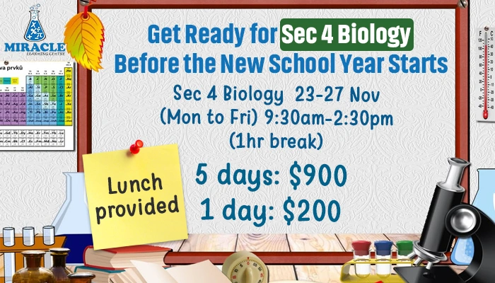 Biology holiday crash course